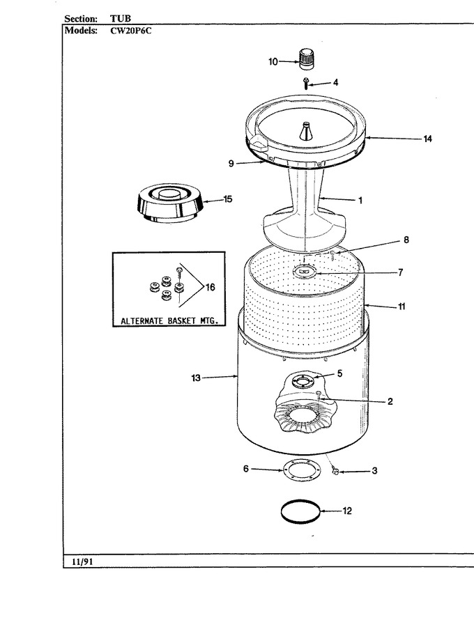 Diagram for CW20P6WC