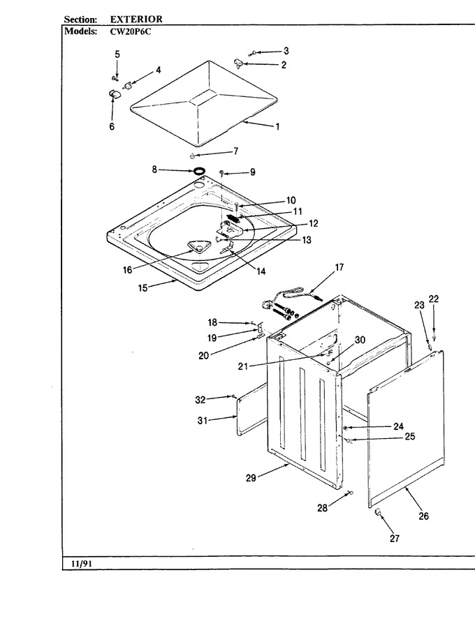 Diagram for CW20P6WC