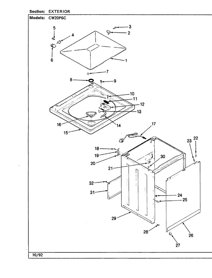 Diagram for CW20P6WC