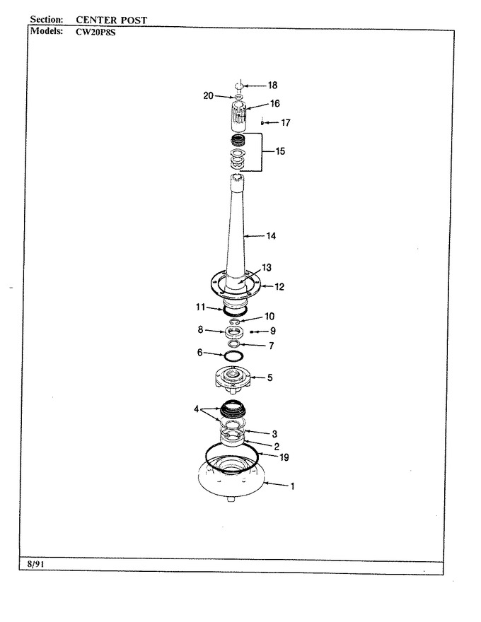 Diagram for CW20P8AS
