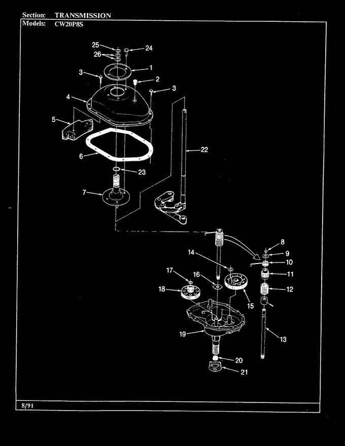 Diagram for CW20P8AS