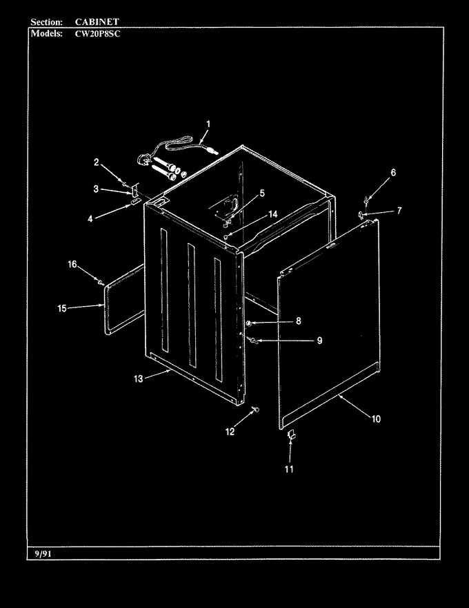 Diagram for CW20P8ASC
