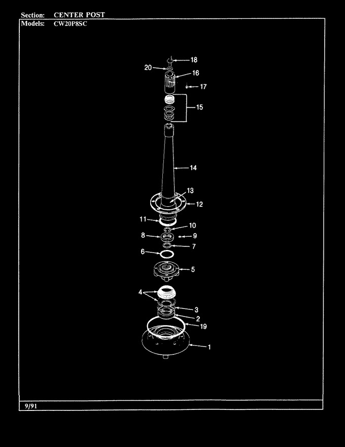 Diagram for CW20P8ASC