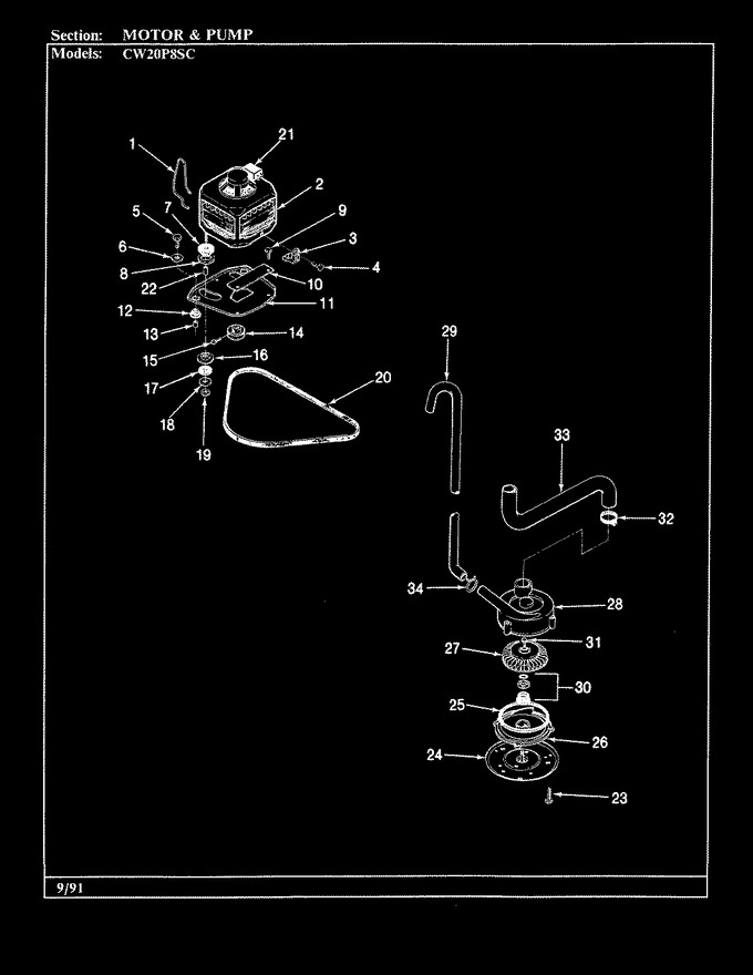Diagram for CW20P8HSC