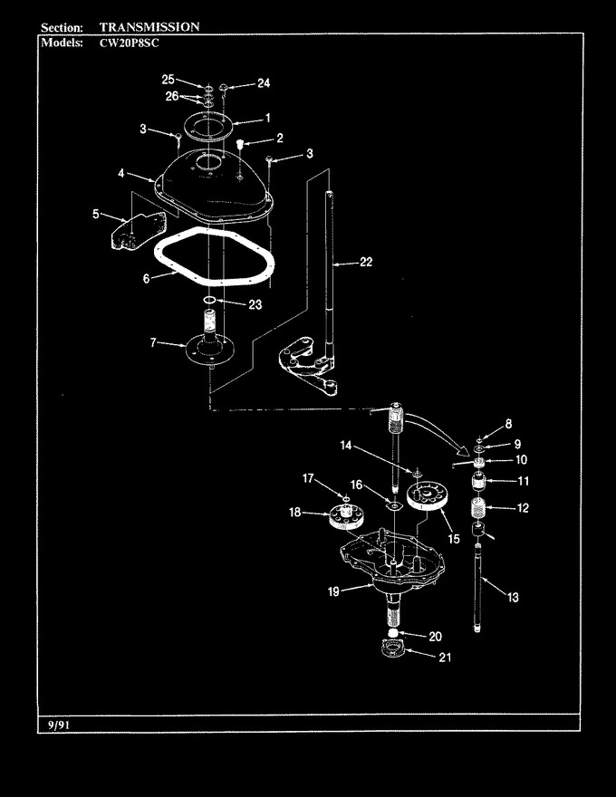 Diagram for CW20P8WSC