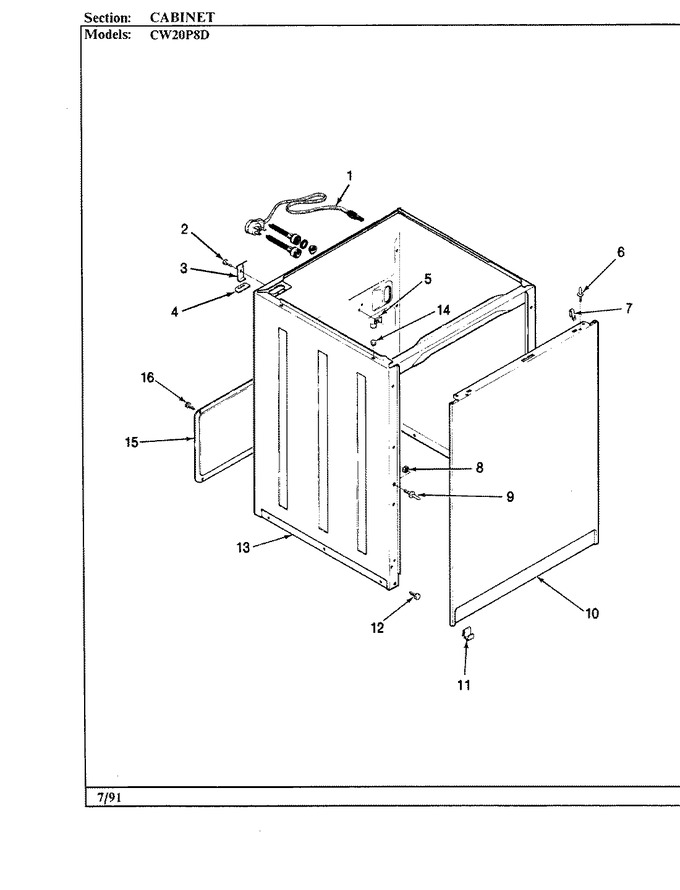 Diagram for CW20P8D