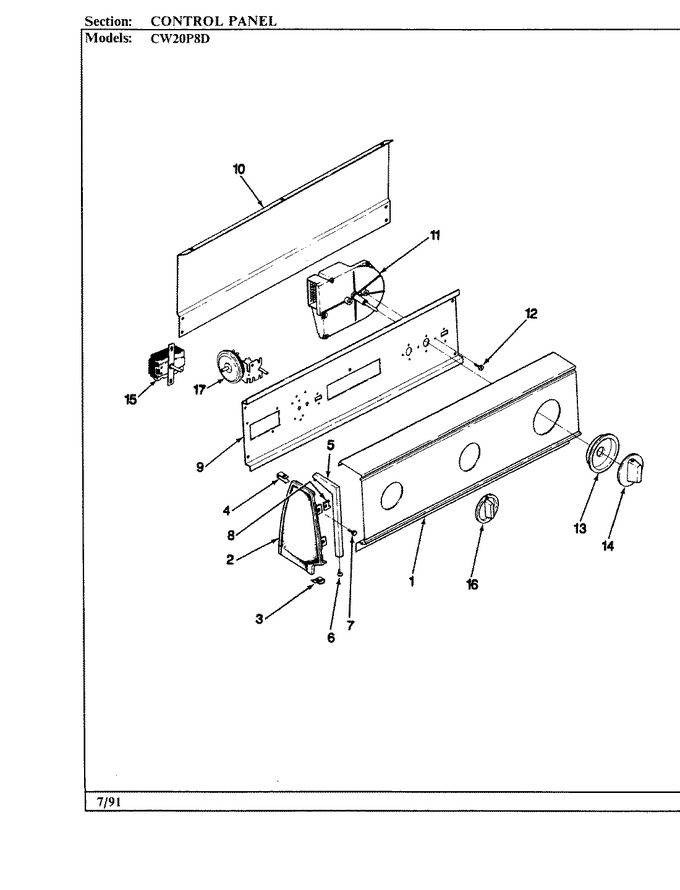 Diagram for CW20P8D