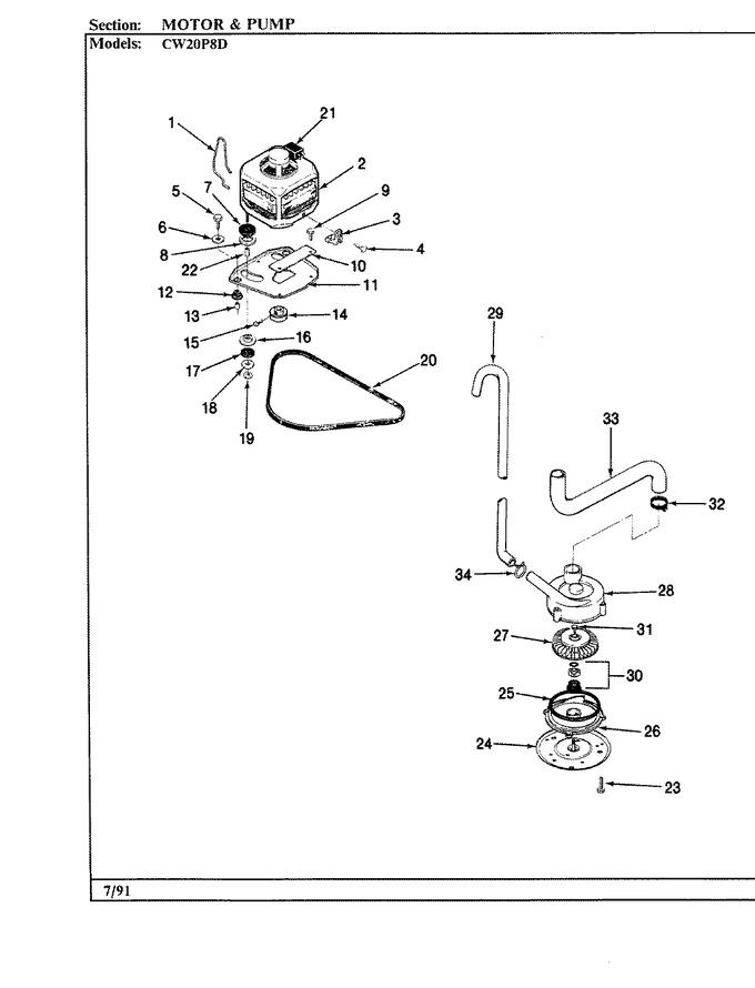 Diagram for CW20P8D