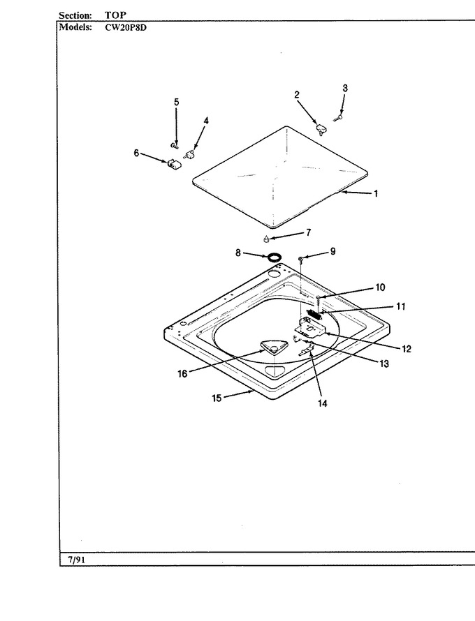 Diagram for CW20P8D