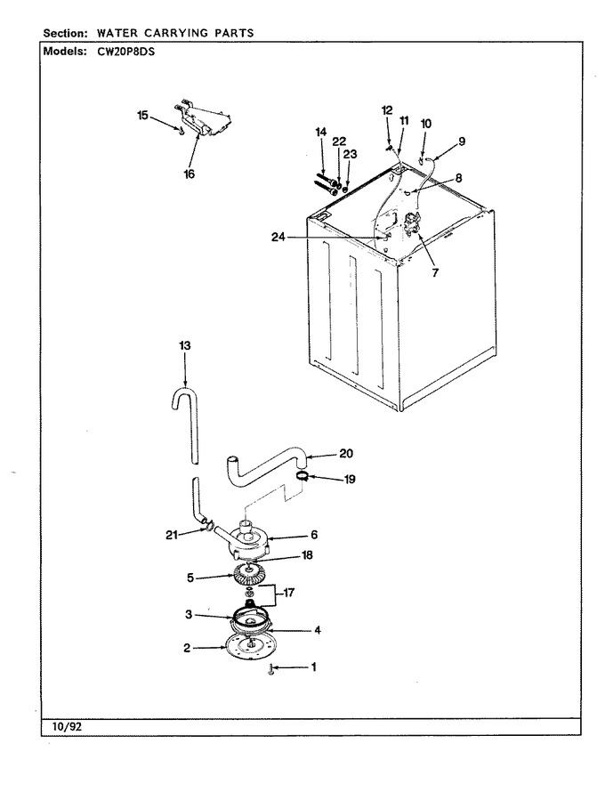 Diagram for CW20P8DS