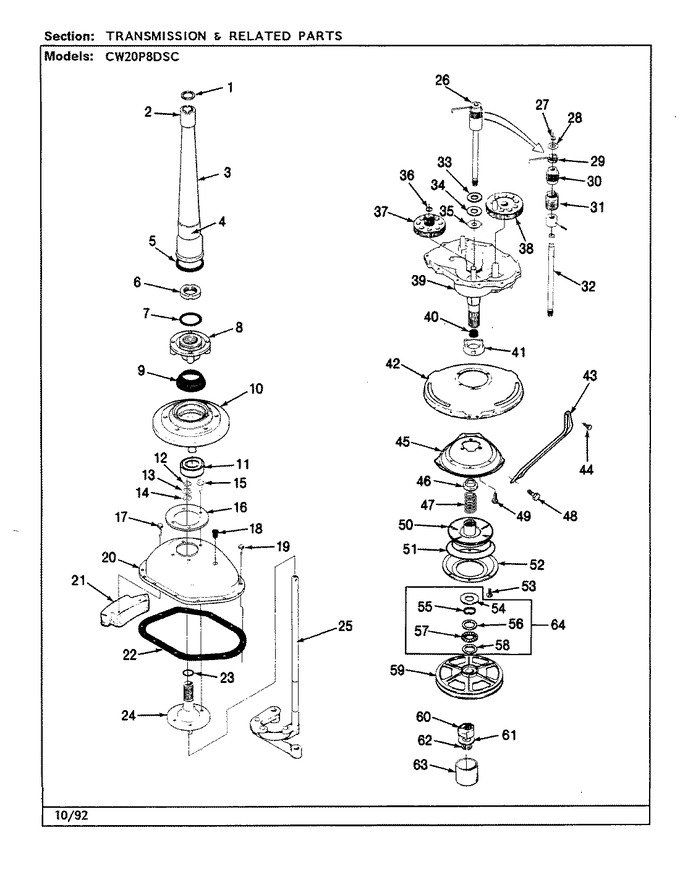 Diagram for CW20P8DSC