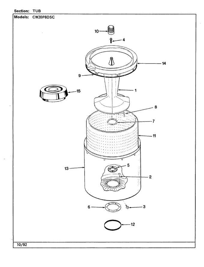 Diagram for CW20P8DSC