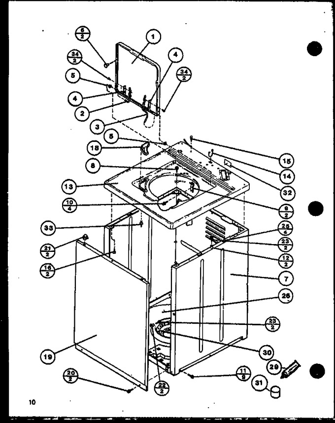 Diagram for LWD352W (BOM: P1122913W)