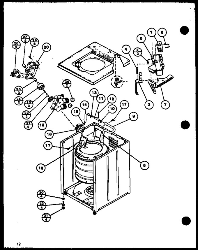 Diagram for CW2502L (BOM: P1128404W)