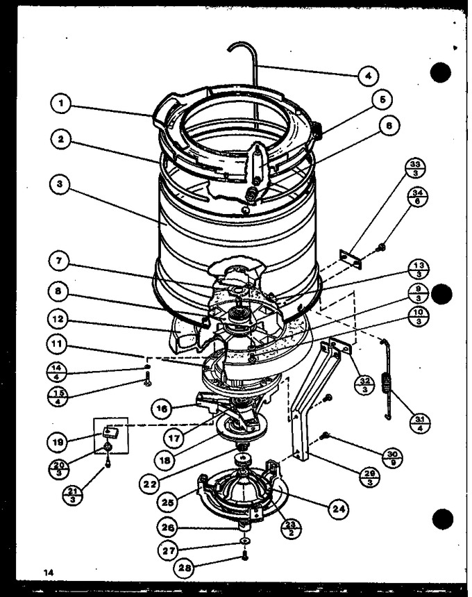 Diagram for LWD352W (BOM: P1122913W)