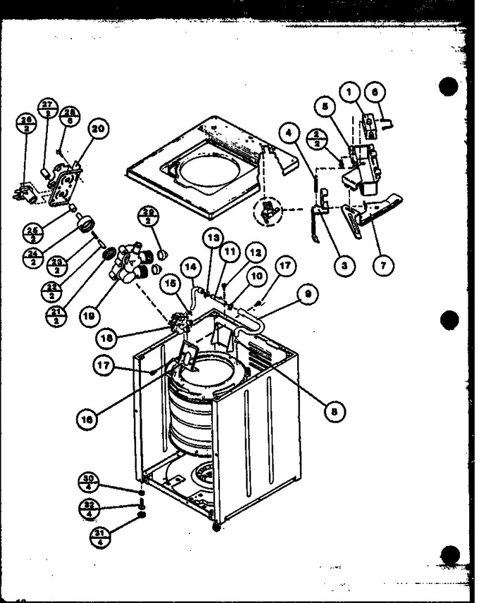 Diagram for CW2502L (BOM: P1128410W L)