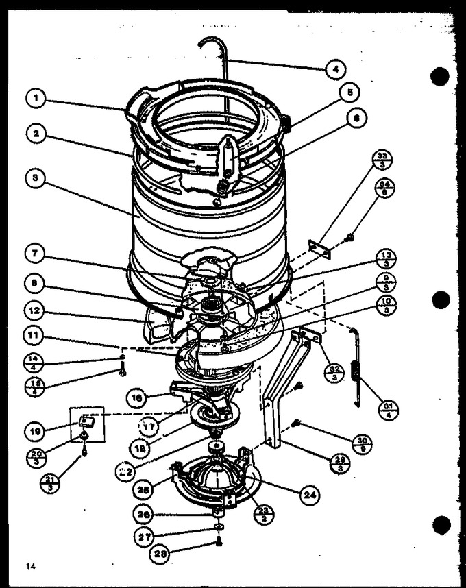 Diagram for CW9003W (BOM: P1122813W W)