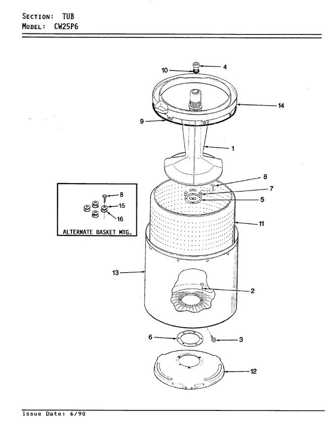 Diagram for CW25P6W