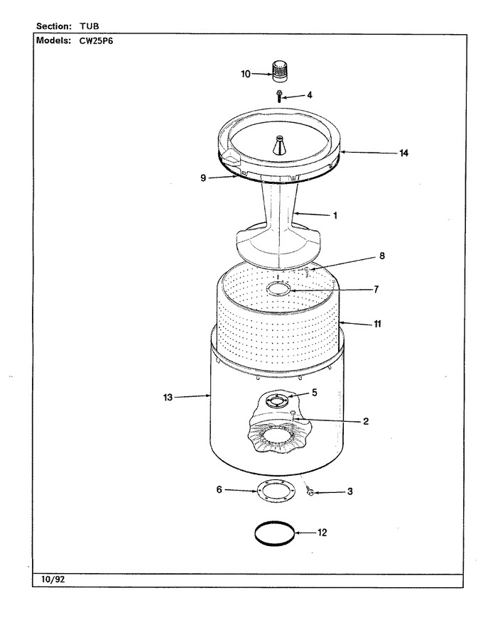 Diagram for CW25P6W
