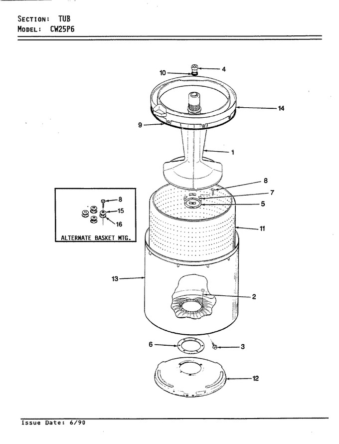 Diagram for CW25P6W