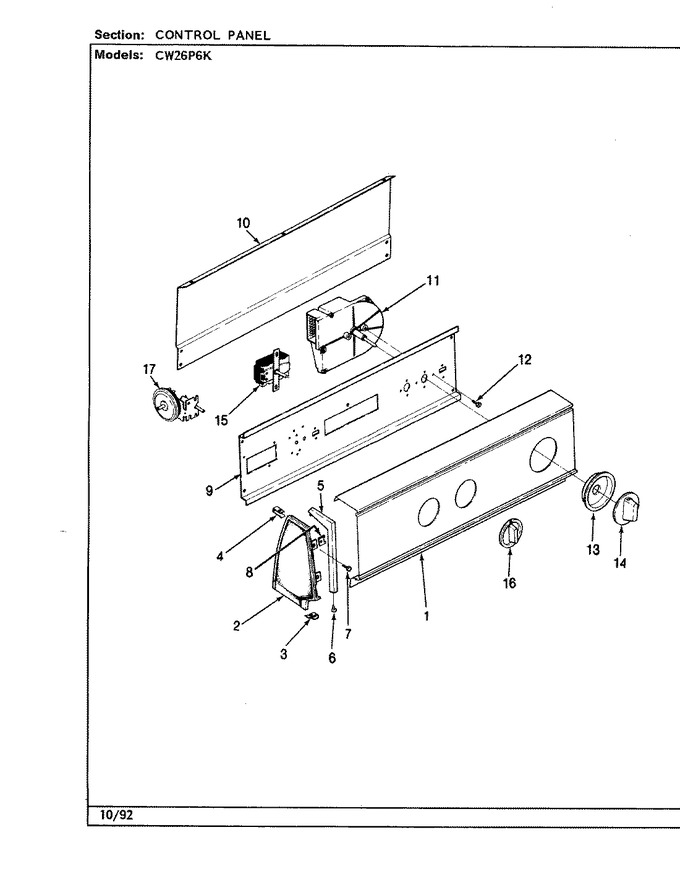 Diagram for CW26P6KA