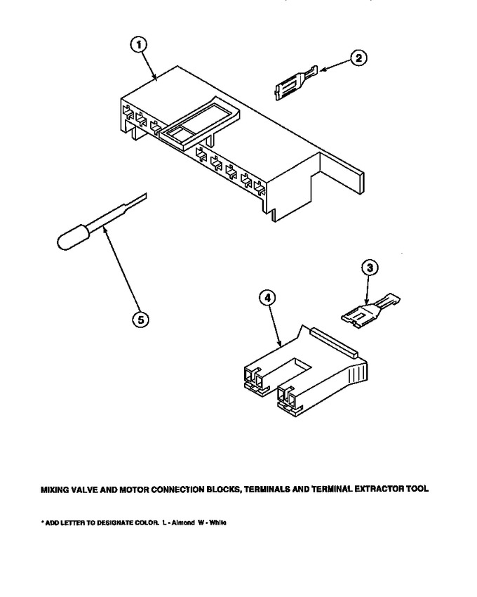 Diagram for LW4203W2 (BOM: PLW4203W2 A)