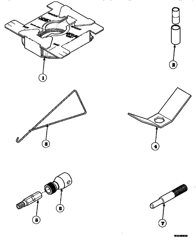 Diagram for LW3503W2 (BOM: PLW3503W2 A)