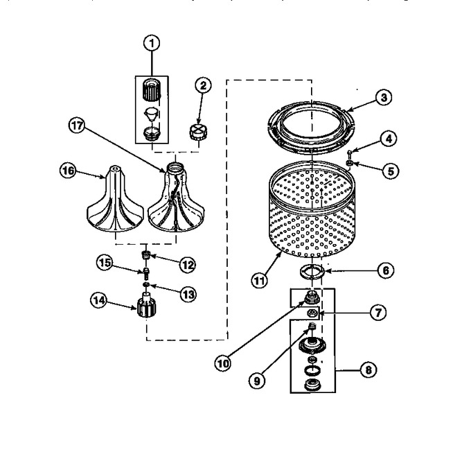 Diagram for LW7503W2 (BOM: PLW7503W2 B)