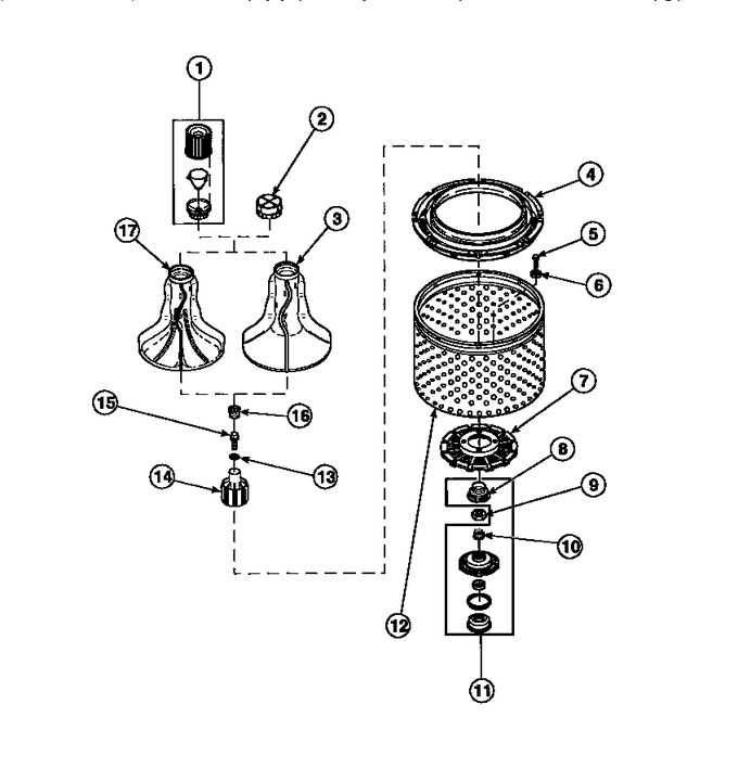 Diagram for LW4203W2 (BOM: PLW4203W2 B)