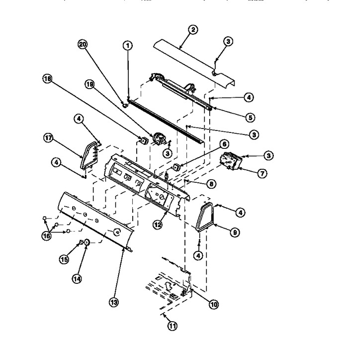 Diagram for LW4203L2 (BOM: PLW4203L2 B)