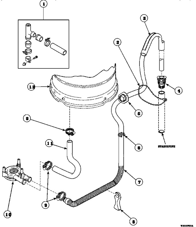 Diagram for CW4202W2 (BOM: PCW4202W2A)