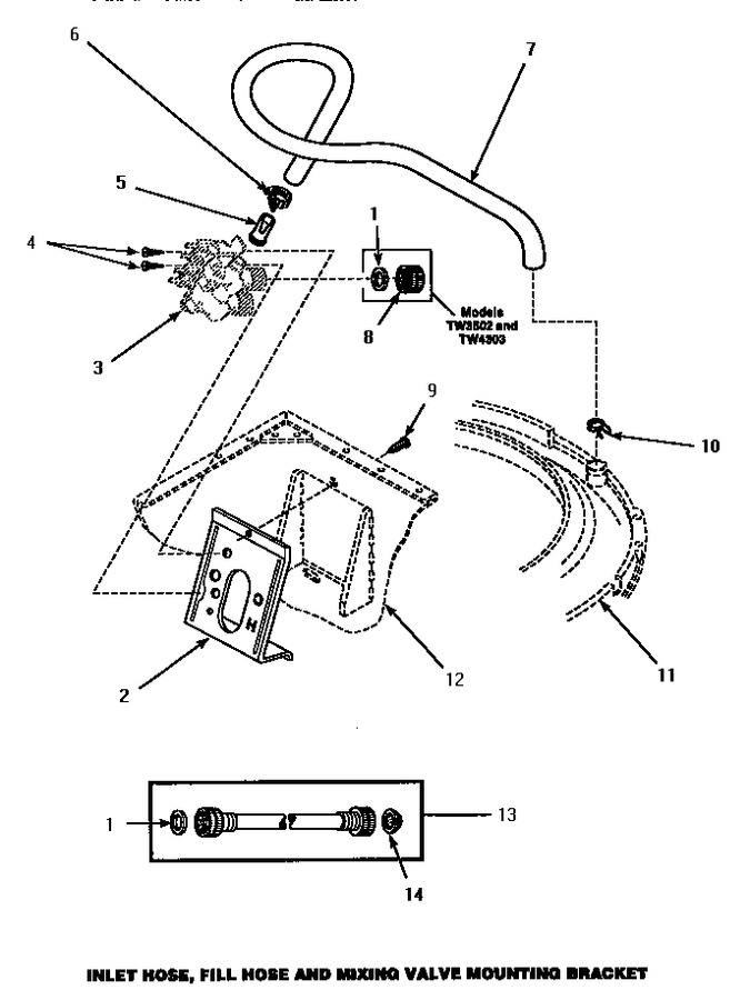 Diagram for CW9203W (BOM: P1163405W W)