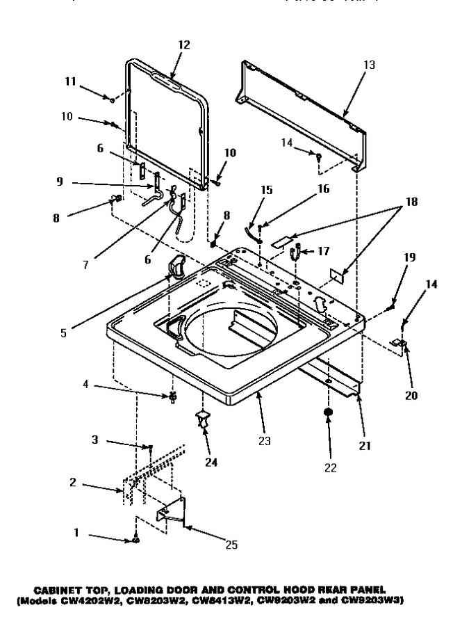 Diagram for CW9203W2 (BOM: PCW9203W2 A)