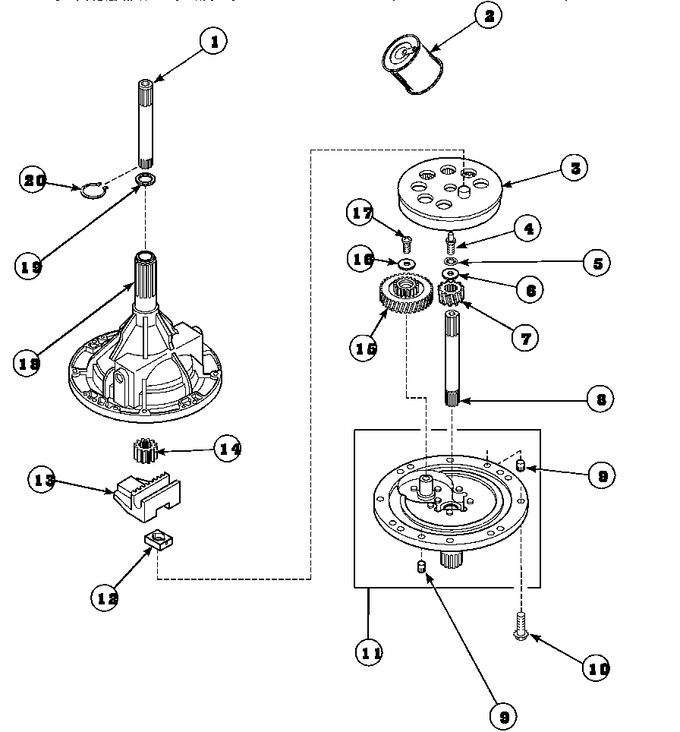 Diagram for LW6111LB (BOM: PLW6111LB B)