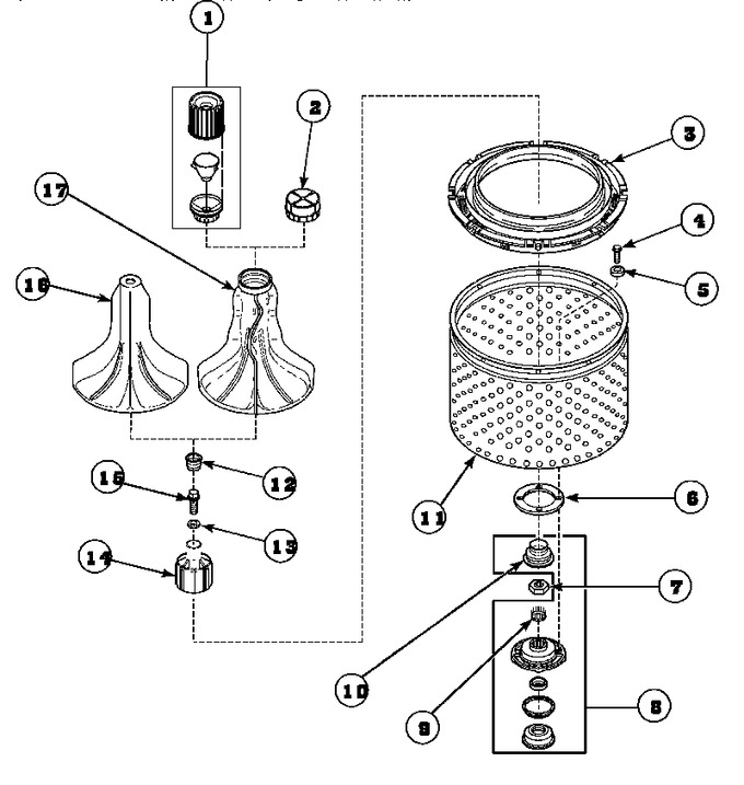 Diagram for CW9203W2 (BOM: PCW9203W2 B)