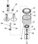 Diagram for 03 - Agitator/drive Bell/seal Kit/tub & Hub