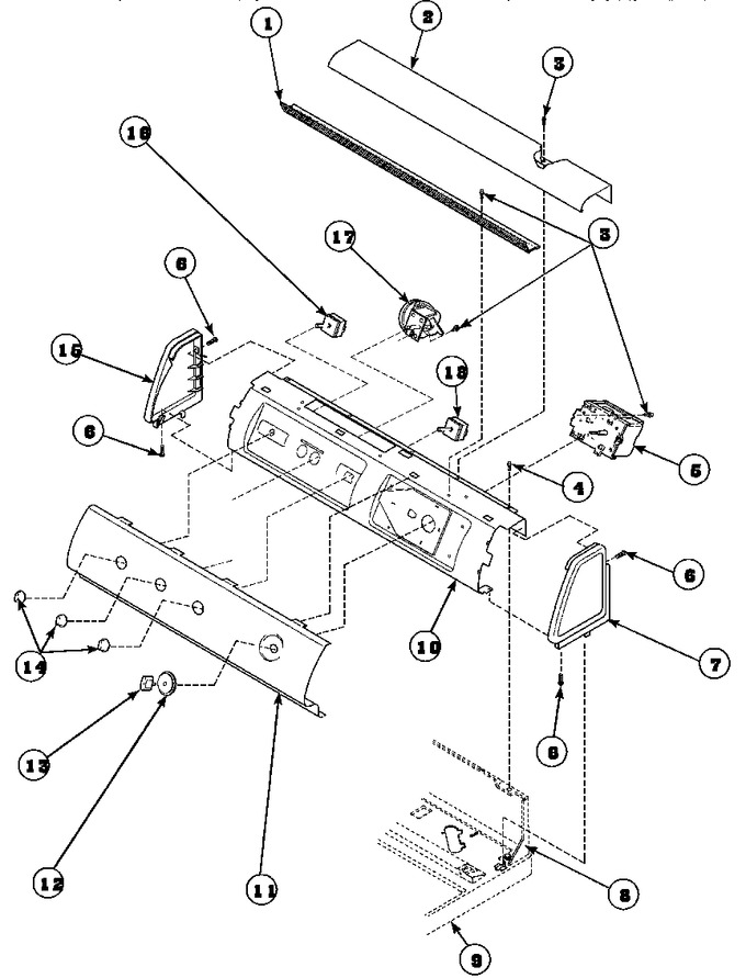 Diagram for CW9203W3 (BOM: PCW9203W3 B)