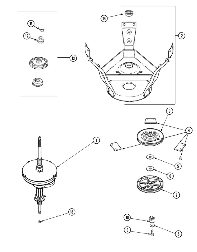 Diagram for SAV505DAWW