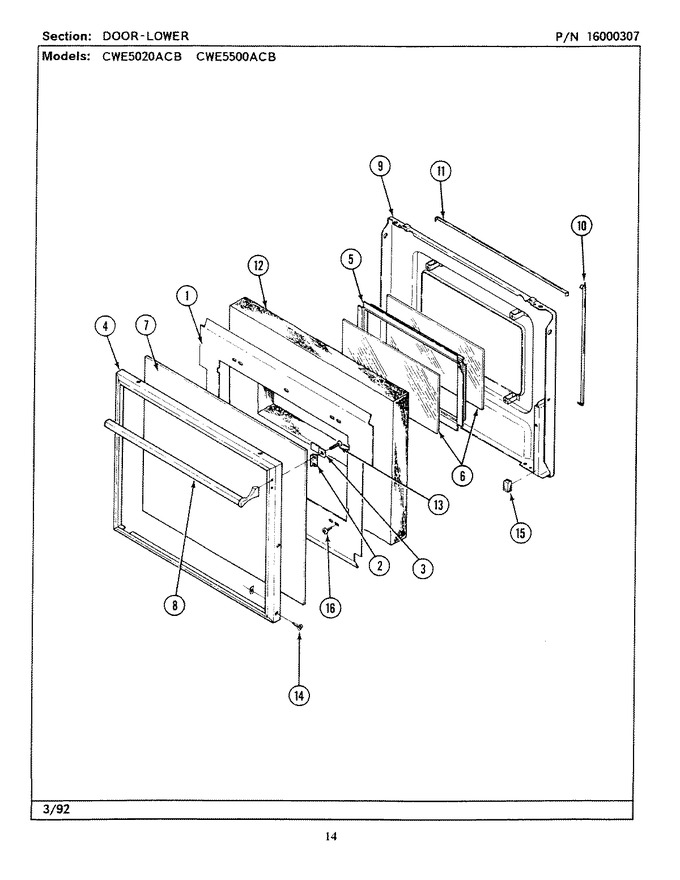 Diagram for CWE5500ACB