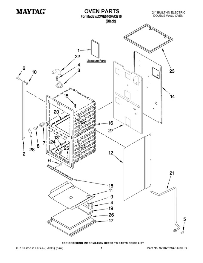 Diagram for CWE5100ACB10