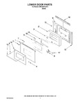 Diagram for 02 - Lower Door Parts