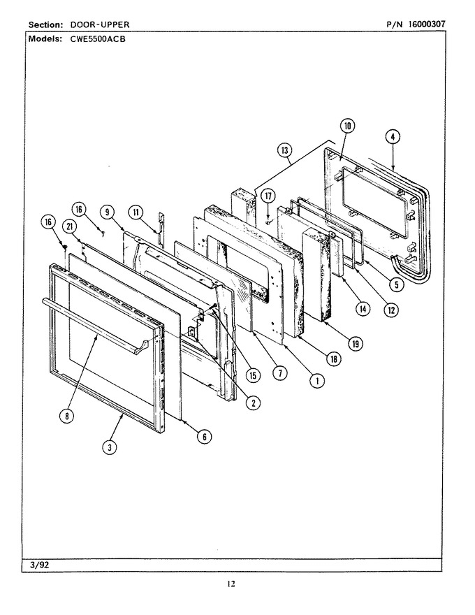 Diagram for CWE5500ACB