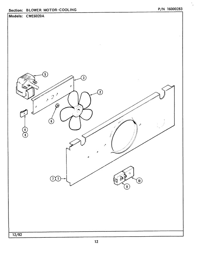 Diagram for CWE6020ACB