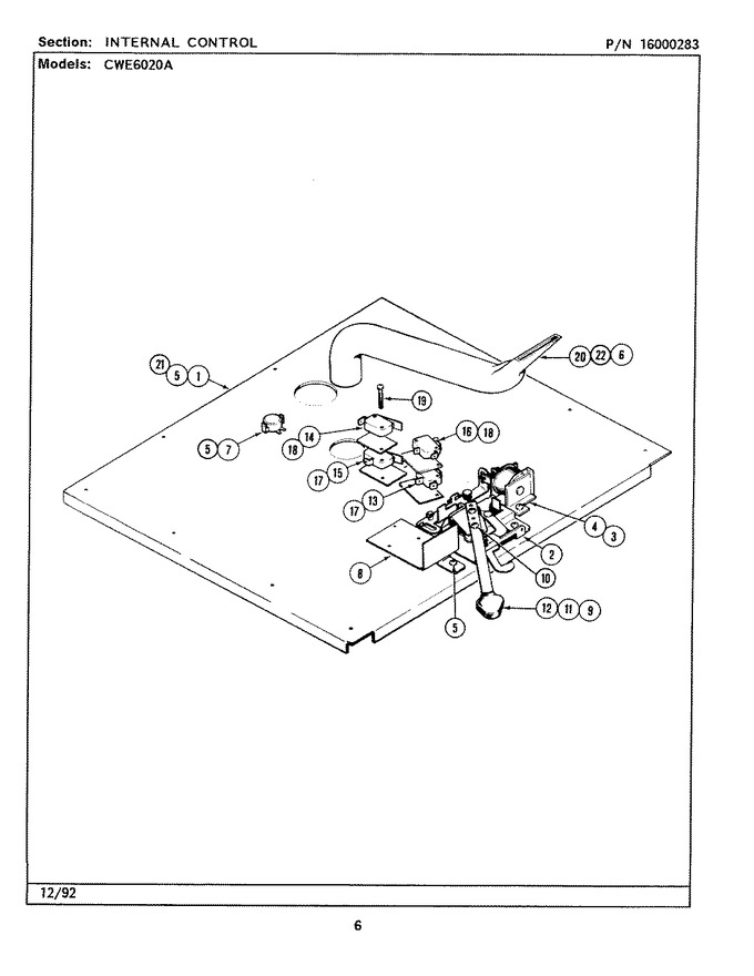 Diagram for CWE6020ACB