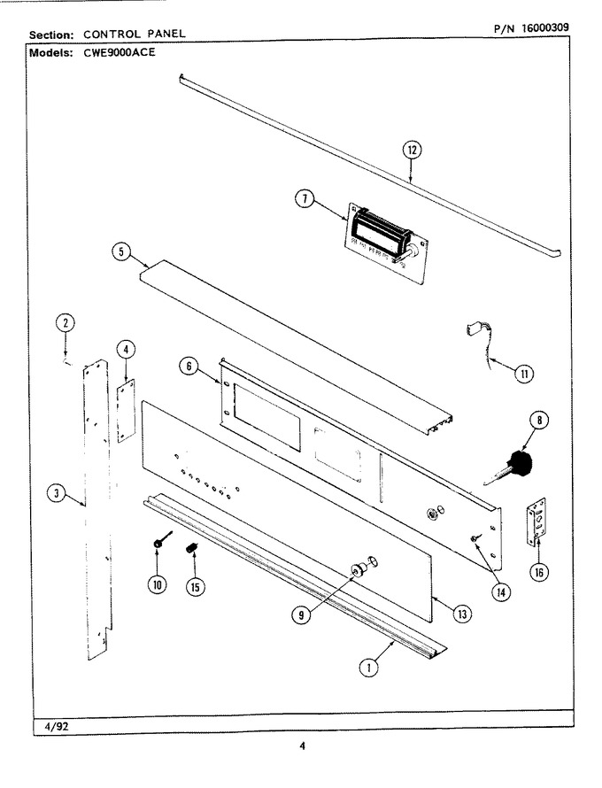Diagram for CWE9000ACE
