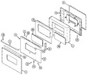 Diagram for 03 - Door (ser. Pre. 15)