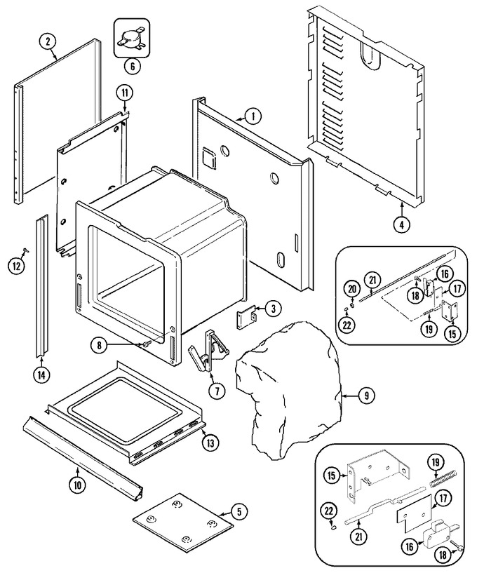 Diagram for CWE9000BCB