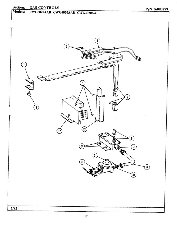 Diagram for CWG4020AAB