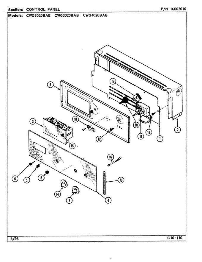 Diagram for CWG4020BAB