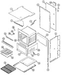 Diagram for 04 - Oven/body